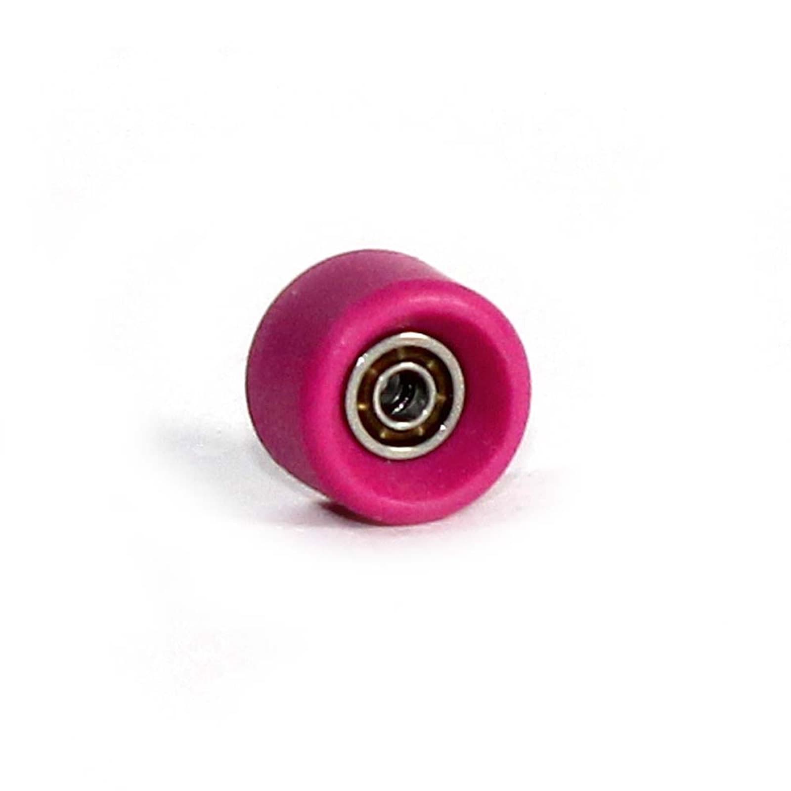 Ywheels Y4 dual urethane bearing wheels, macro product shot.